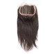 Unprocessed Virgin Hair Silky Straight 360 Lace Frontal Black Color 0 small