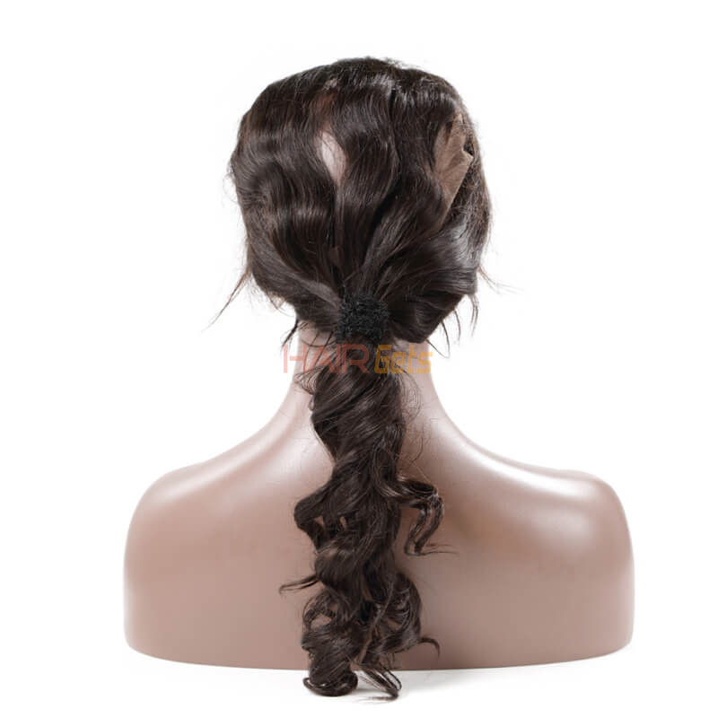 Loose Wave 360 Lace Frontal Made by Real Virgin Hair On Sale 8A 1