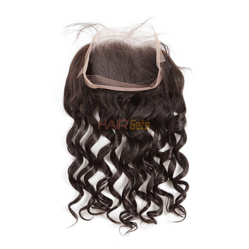 Soft Like Silk Brazilian Hair 360 Lace, Natural Wave Lace 360 Lace Frontal 0