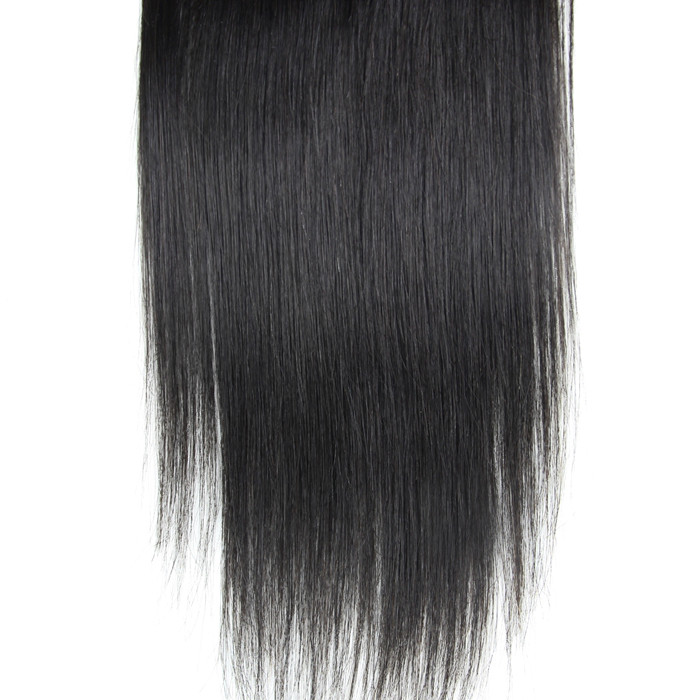Heiße Verkaufs-Jungfrau-gerades Haar 4x4 Spitze-Schließungs-Rückseite 3