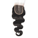 4*4 Ubehandlet Virgin Hair Body Wave Blondelukking Naturlig farge 2 small