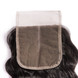 Fechamento de renda de cabelo virgem liso, 4*4 fechamento encaracolado solto para mulheres 3 small