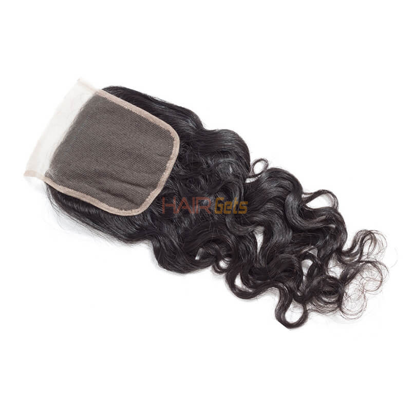 Hot Virgin Hair Natural Wave Lace Closure 4 * 4 Deals, 12-26 Zoll 0