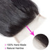 Hot Virgin Hair Natural Wave Lace Closure 4 * 4 Deals, 12-26 Zoll 1 small