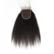 Kinky Straight Lace Closure Fabriqué par de vrais cheveux vierges en vente 0 small