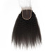 Kinky Straight Lace Closure Fabriqué par de vrais cheveux vierges en vente 2 small