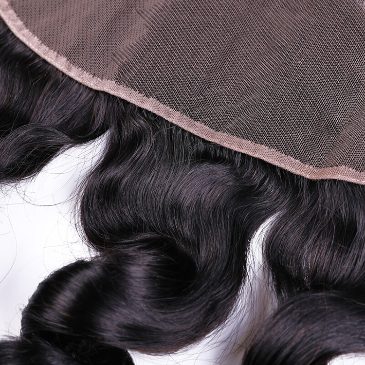 Bestselgende 13x4 Loose Wave Virgin Human Hair Lace Frontal For Women 1