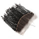 Human Hair Frontal, Kinky Curly Lace Frontal, 10-28 inches 1 small
