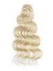 Alvejante Branco Loiro (#613) Clipe de Onda Corporal Final em Extensões de Cabelo Remy 9 Peças 2 small