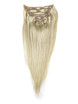 Goldbraun/Blond (#F12-613) Ultimate Straight Clip In Remy Hair Extensions 9 Stück 1 small