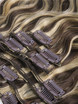 Brown/Blonde(#P4-22) Ultimate Body Wave Clip In Remy Hair Extensions 9 Pieces cih114 3 small