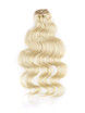 Ash/White Blonde(#P18-613) Ultimate Body Wave Clip In Remy Hair Extensions 9 Pieces cih120 1 small