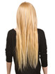 Blond cendré/blanc (#P18-613) Extensions de cheveux droites à clips de qualité supérieure 7 pièces 0 small