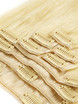 As/Wit Blond (#P18-613) Ultieme Rechte Clip In Remy Hair Extensions 9 Stuks 0 small