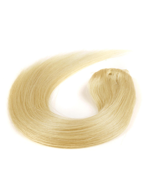 Ash/White Blonde(#P18-613) Ultimate Straight Clip In Remy Hair Extensions 9 Pieces 2