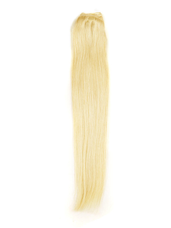 As/Wit Blond (#P18-613) Ultieme Rechte Clip In Remy Hair Extensions 9 Stuks 3