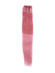 Pink(#Pink) Premium Straight Clip In Hair Extensions 7 Pieces 2 small