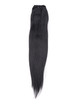 Jet Black(#1) Straight Ultimate Clip In Remy Hair Extensions 9 stk. 3 small
