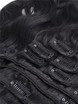 Jet Black(#1) Body Wave Ultimate Clip In Remy Hair Extensions 9 stk. 1 small