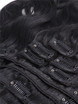 Jet Black(#1) Body Wave Ultimate Clip In Remy Hair Extensions 9 delar 1 small