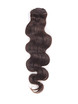 Medium Brown(#4) Deluxe Body Wave Clip i mänskliga hårförlängningar 7 delar 0 small