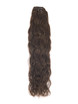 Средний каштановый коричневый (# 6) Ultimate Kinky Curl Clip In Remy Hair Extensions 9 шт.-np 2 small