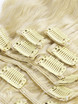Medium Blonde(#24) Ultimate Body Wave Clip In Remy Hair Extensions 9 Pieces 3 small