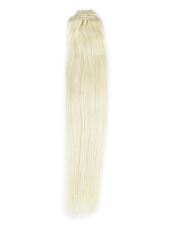 Mittelblond (#24) Ultimate Straight Clip In Remy Hair Extensions 9 Stück 3