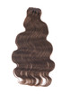 Mørk Auburn(#33) Deluxe Body Wave Clip I Human Hair Extensions 7 stykker 3 small
