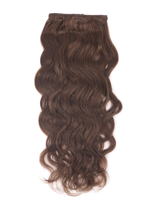 Dark Auburn(#33) Ultimate Body Wave Clip In Remy Hair Extensions 9 Pieces-np cih081 1