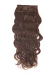 Dark Auburn(#33) Ultimate Body Wave Clip In Remy Hair Extensions 9 Pieces-np cih081 1 small