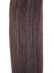 50 stykker Silky Straight Remy Nail Tip/U Tip Hair Extensions Medium Brown(#4) 3 small