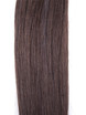 50 stycken Silky Straight Remy Nail Tip/U Tip Hårförlängning Medium Brun (#4) 3 small