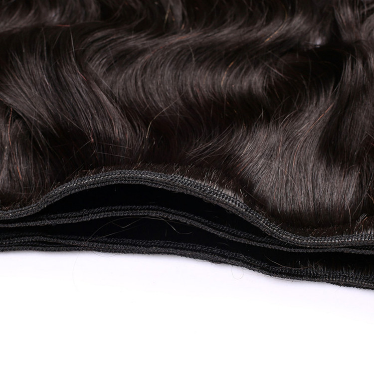 Feixes de cabelo brasileiro virgem onda corporal preto natural 1 peça 1
