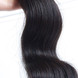 2 st Body Wave 8A Natural Black Brazilian Virgin Hårbuntar 2 small