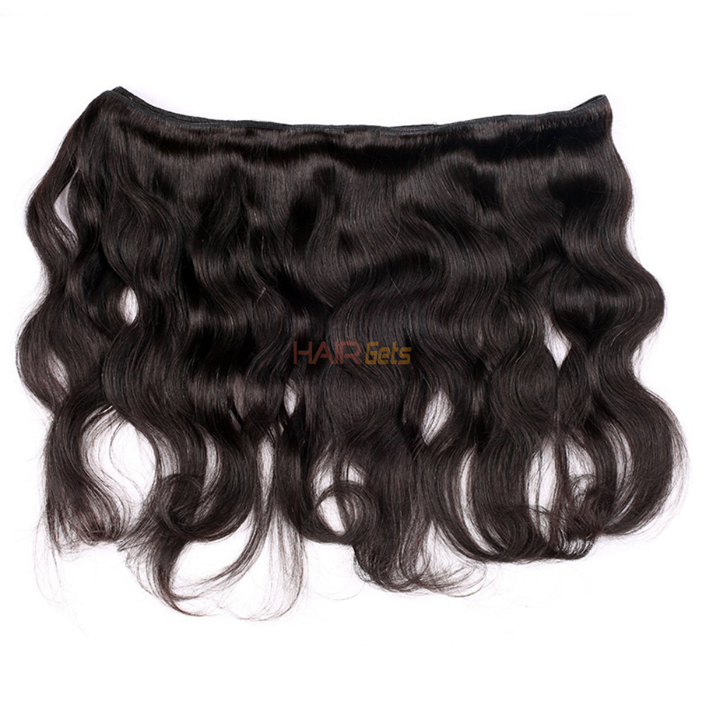 3 pcs Body Wave 8A Natural Black Brazilian Virgin Hair Weave 2