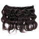 3 pcs Body Wave 8A Natural Black Brazilian Virgin Hair Weave 2 small