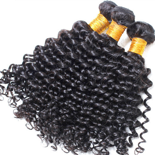 2 paquetes de armadura de cabello virgen brasileño negro natural 8A de onda profunda 0