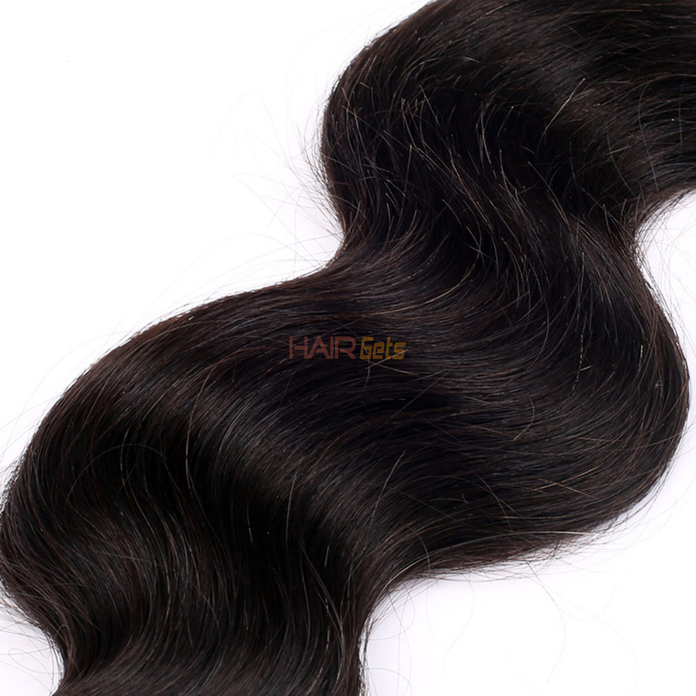 2 Bundles 7a Virgin Brazilian Hair Bundles Body Wave Natural Color