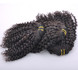 7A Virgin Indian Hair Extensions Kinky Curl Natural Black 0 small