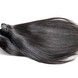 1 peça 7A cabelo indiano virgem sedoso liso natural preto 1 small