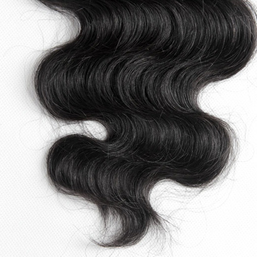 3st 7A Indian Virgin Hair Weave Body Wave Natursvart 0