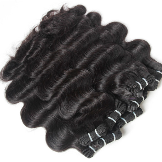 3pcs 7A Indian Virgin Hair Weave Body Wave Natural Black 1