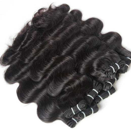 3st 7A Indian Virgin Hair Weave Body Wave Natursvart 1