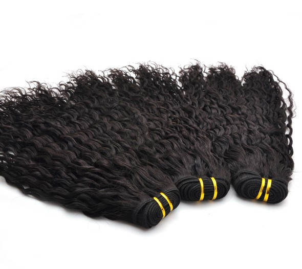 7A Malasio Virgin Hair Weave Romance Curl Natural Black 0