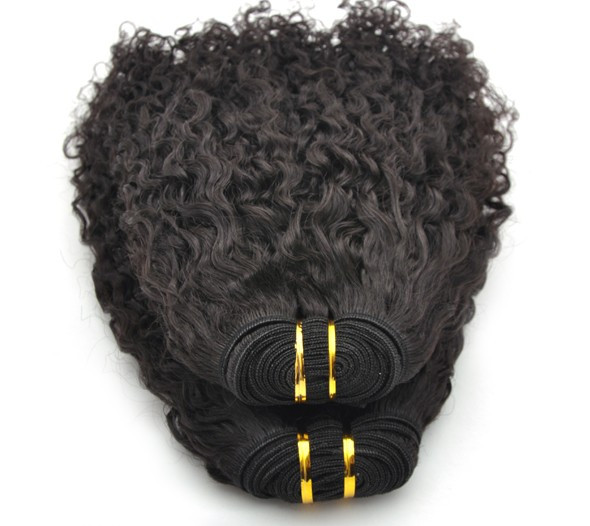 7A Malaysian Virgin Hair Weave Romance Curl Naturschwarz 1