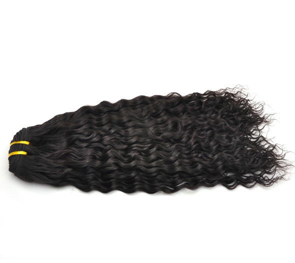 7A Malaysian Virgin Hair Weave Romance Curl Naturschwarz 4