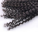 7A Malaysian Virgin Hair Weave Kinky Curl Naturschwarz 3 small