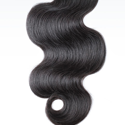 1 bunt 8A Malaysian Virgin Hair Weave Body Wave Natural Black 1