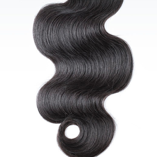 2 stuks 8A Body Wave Maleisisch maagdelijk haarweefsel Natuurlijk zwart 1